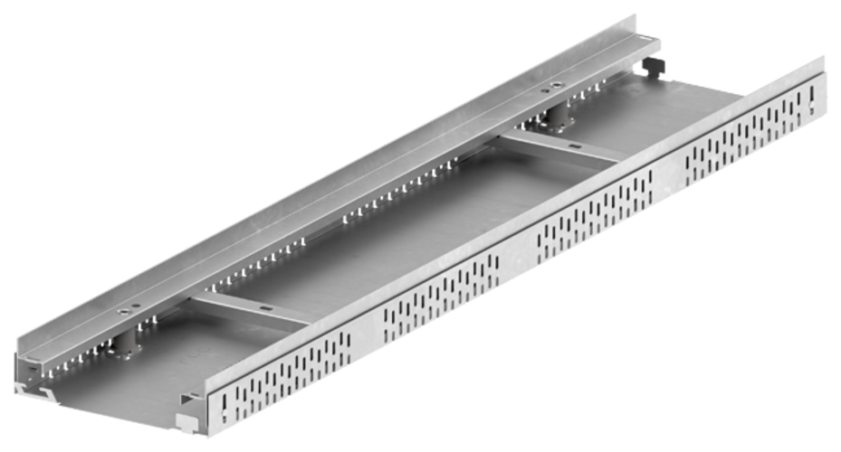 Bouwbreedte 200mm  Verzinkt Staal 237474