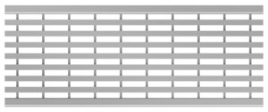 ACO Drainlock roosters, NW 100, belastingsklasse B125