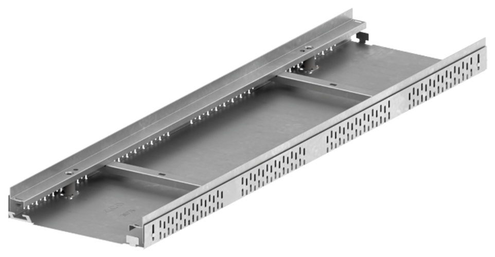 Bouwbreedte 250mm  Verzinkt Staal 237472