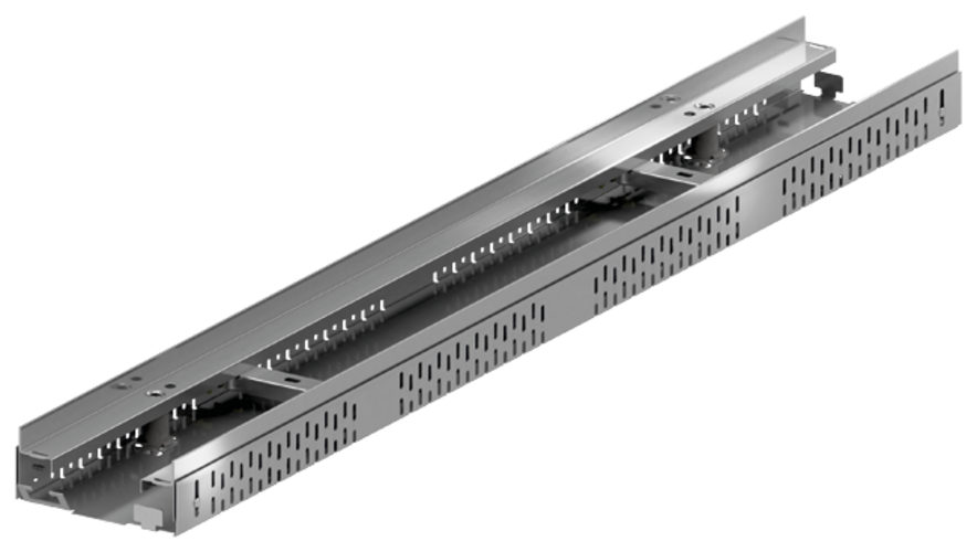 Bouwbreedte 130mm  Rvs 237468
