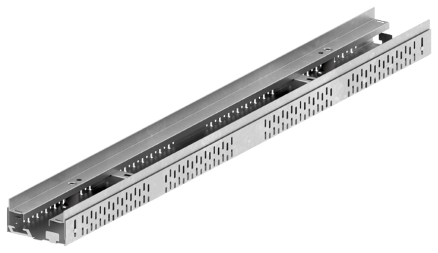 Bouwbreedte 100mm  Verzinkt Staal 239730