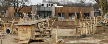 ACO Watermanagement - Kroonwijkpark Header - Groenblauw Schoolplein Bij Basisschool De Vuurvogel In Malden - Infiltratie Afwatering