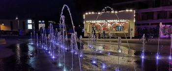 ACO Watermanagement - Referentie ExoDrain Burg Jansenplein Met Fonteinen En LED-verlichting