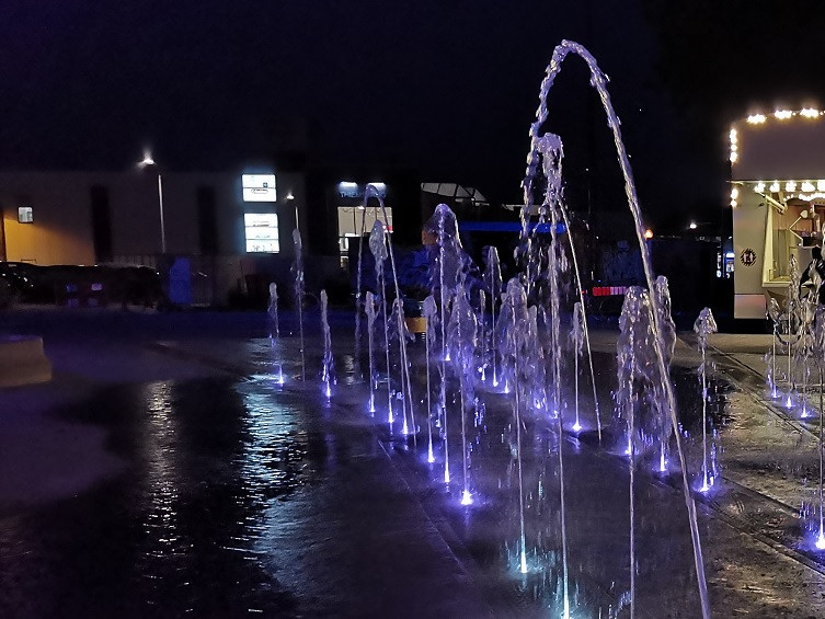 ACO Watermanagement - Referentie ExoDrain Burg Jansenplein Met Fonteinen En LED-verlichting