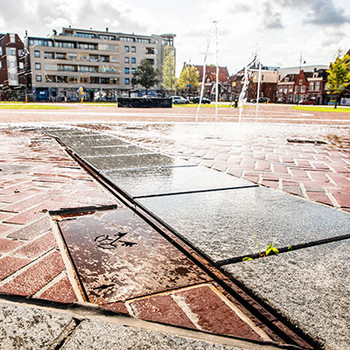 ACO Urban Design CorTen stalen Sleufgoot
