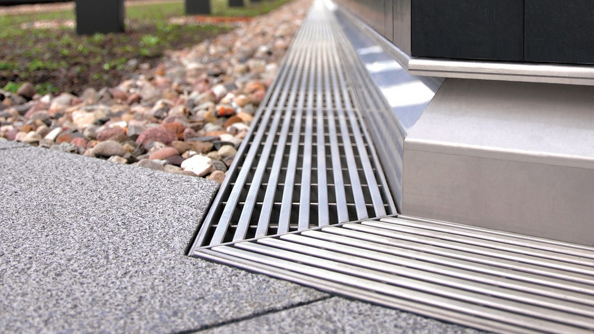 ACO Profiline - Afvoergoot Regenwater Galerij  Balkon  Dakterras En Daktuin