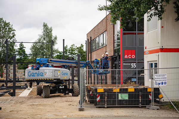 Verbouwing Aco Nederland