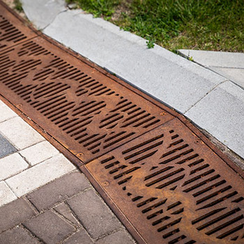ACO ExoDrain CorTen