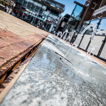 Trialine Corten stalen lijnafwatering