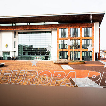 ExoDrain op het Europaplein in Rijssen
