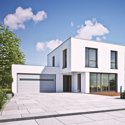 Woningbouw, huis en tuin