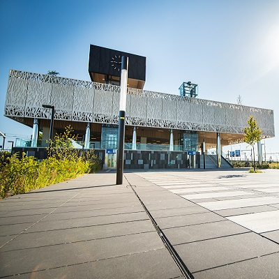 ACO Watermanagement - Referentie Stationsplein Lansingerland Zoetermeer - ACO Drain FineLine Afwatering